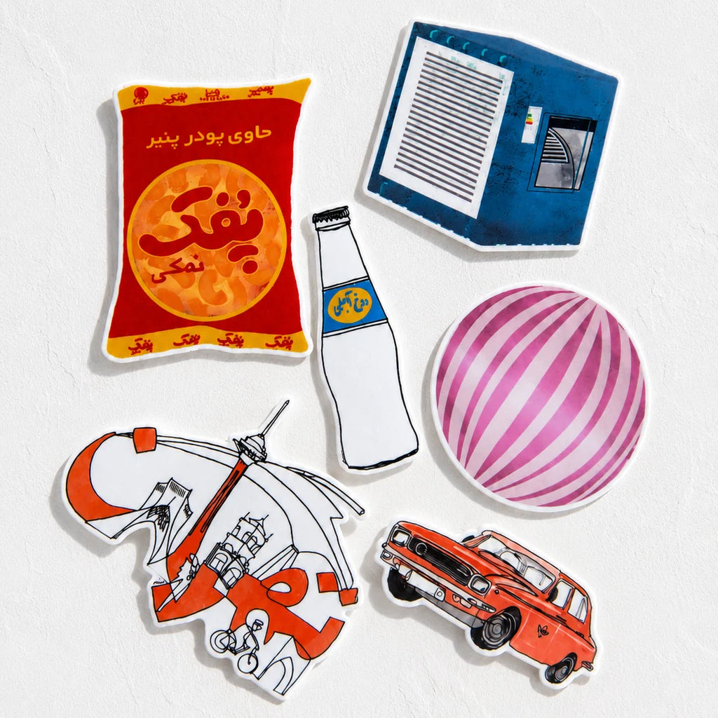 Tehran Nostalgia Sticker Set